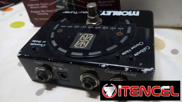 🎸 Afinador Morley Accu-Tuner para Guitarra o Bajo