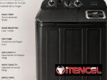 Lavadora semiautomática de doble tina 7kg