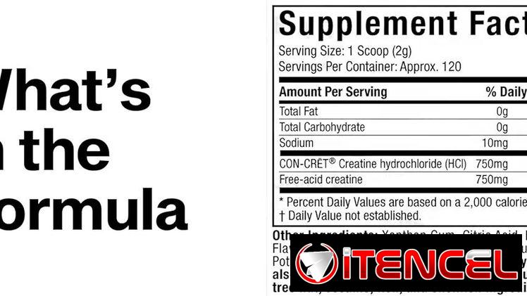 Creatina MuscleTech 120 servicios