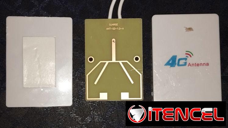 Antena 4G LTE para exteriores 3 metros de cable 2 conectores SMA macho