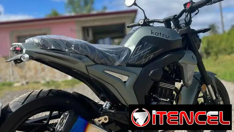 MOTO DE COMBUSTION / KATZU SNAPDRAGON / 250 CC / GASOLINA / CON CHAPA YA / NUEVA /