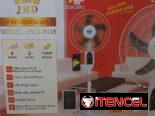 Ventilador recargable JMD de pedestal 18″
