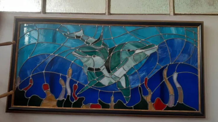 !Vitral hermoso para decorar tu casa o negocio