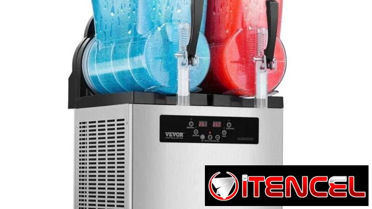 Juguera frapeadora de 2 tanques de 4 litros cada uno