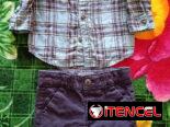 Ropa para hembra y varón de 6 a 9 meses.