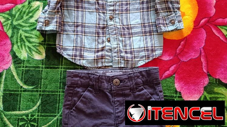 Ropa para hembra y varón de 6 a 9 meses.