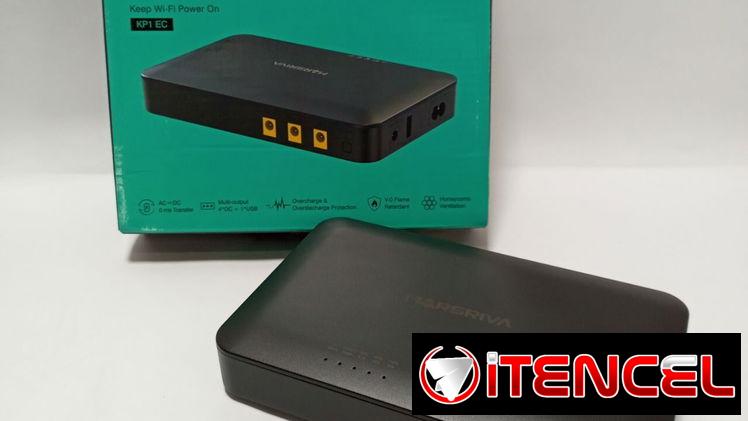 – MINI UPS 8000mAh – MODELO KP1 – CON 8 HORAS DE AUTONOMÍA – RESPALDO ENERGÉTICO PARA SU ROUTER –