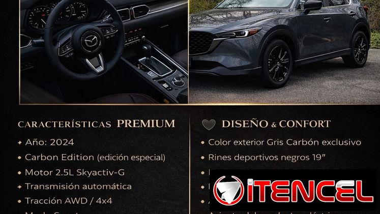 ✅Mazda CX-5 Carbon Edition 2024‼️. Precio Ajustable