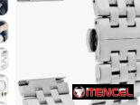 Manillas de acero inoxidable para Galaxy Watch 4,5,6 y 7de 20 mm.