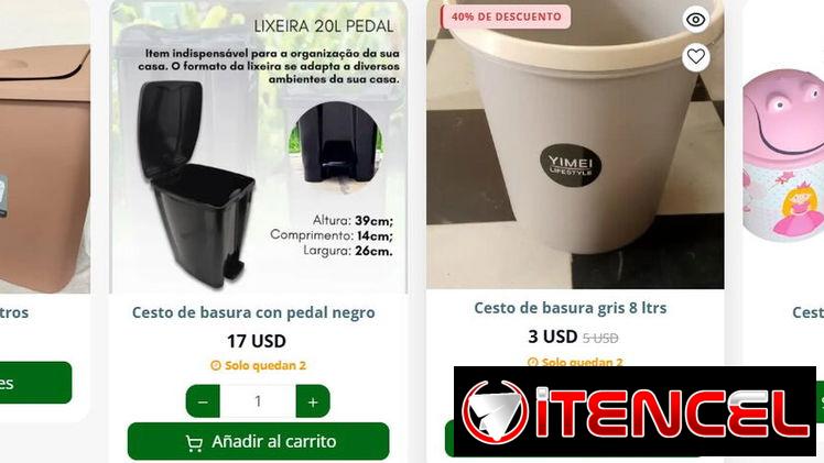 CESTOS de basura para baño o cocina!