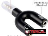 Divisor de audio 3.5mm Micrófono Audífonos. Nuevos. De un plot macho a 2 plot hembra. 52759786.