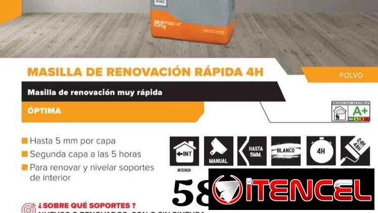 Las mejores masillas para pared y Pladur importadas acabado fino