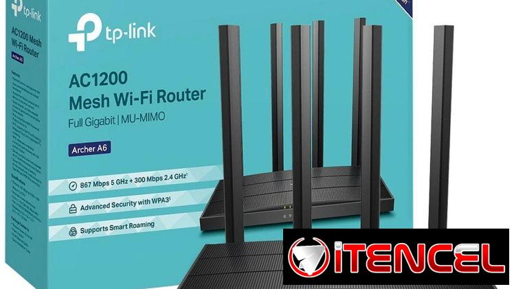 Router Sellados TP-Link Router WiFi Gigabit AC1200 (Archer A6) El Asesino de Zonas Muertas 55821991