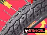 Goma para su moto 16×3.0 anti pinchazos, anti deslizante y balanceada como está establecido!!