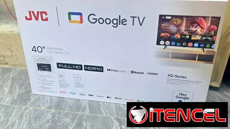 TV JVC GOOGLE TV FULL HD 40 pulgadas