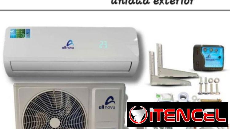 Split 1 Tonelada All Novu con Regulador de voltaje y Soporte- ( Todos los accesorios incluidos)-55159948