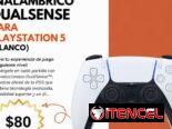 Control Inalámbrico DualSense para PlayStation 5 (Blanco) | videojuegoshabana.com