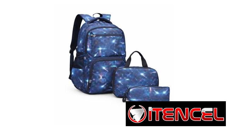 JUEGO DE MOCHILA CON LONCHERA Y CARTUCHERA .
