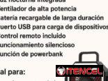 Ventilador recargable, marca Unizuki, $45 USD‼️