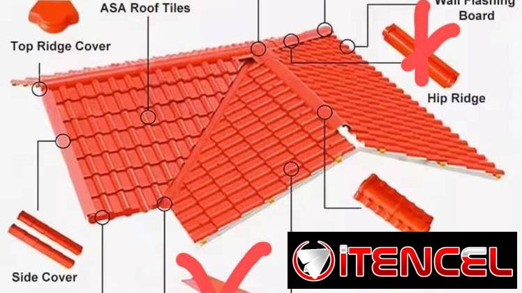Tejas plasticas para exterior