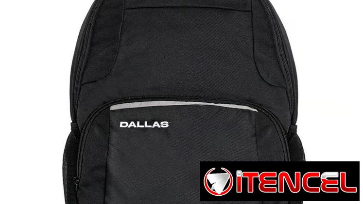 Mochila Unno Tekno Dallas Para Laptop 15.6″ Resistente Con Compartimento Acolchado y Bolsillos Múltiples