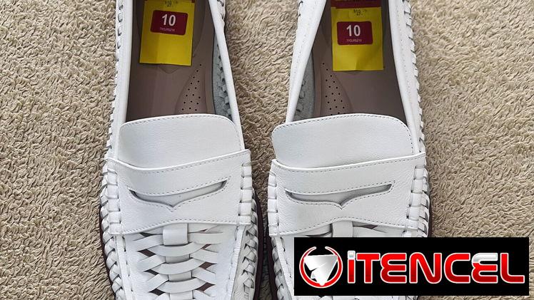 Mocasines nuevos blanco #10