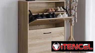 Zapatera de madera