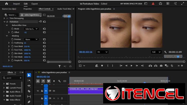 🟧 PORTRAITURE PARA VIDEO (PREMIER, DAVINCI RESOLVE STUDIO Y AFTER EFFECTS) (IMAGENOMIC VIDEO) – #Eventos