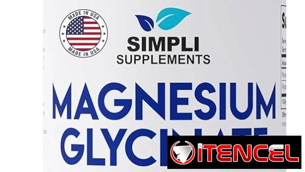 🛒✔ Glycenato de Magnesio 180 Tab 400mg per Serving – High Absorption 20 USD