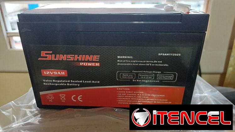Batería de Backup 12V 9Ah NUEVA