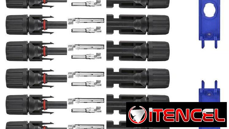 Conectores Solares Mc4 Kite de 8 + 2 Herramientas Precio:25 USD 💵