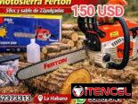 Motosierra marca Ferton 58cc