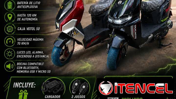Motos Eléctricas Topmaq y Bucatti