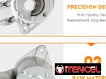 motor de arranque para Hyundai Accent 1.6L 01-10 Manual Trans, para Hyundai Accent 1.5L 01-03 Manual Trans, para Kia Rio