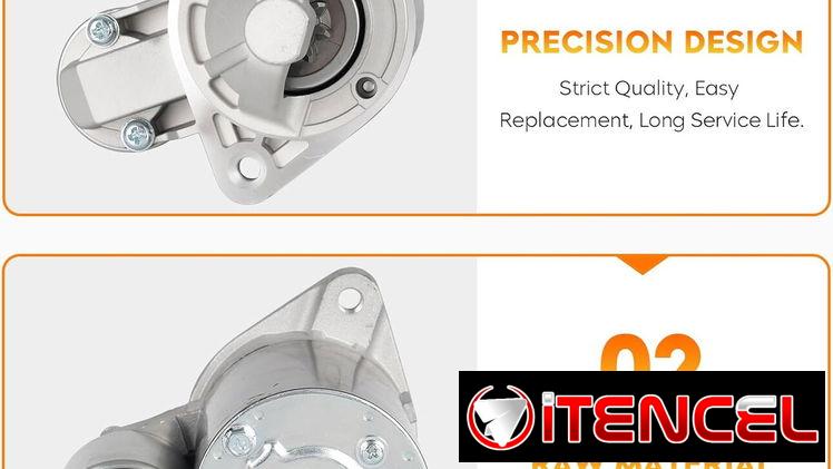 motor de arranque para Hyundai Accent 1.6L 01-10 Manual Trans, para Hyundai Accent 1.5L 01-03 Manual Trans, para Kia Rio