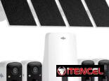 Sistema de cámaras de Seguridad CCTV Hiseeu 4 -cámaras con panel solar-Nuevo