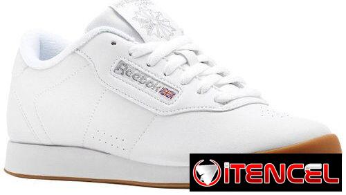 Tenis REEBOK CLASSIC PRINCESS ( zapatillas ) COLOR: BLANCO / CAUCHO (100% ORIGINALES) COMPRADOS EN EEUU TF: 59030040