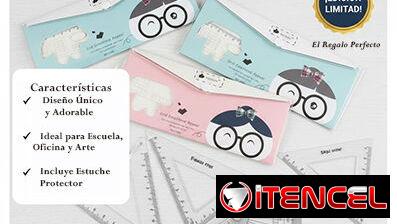 Set de juegos de geometría de 4 piezas ✨ Aceptamos pago por transferencia 💳