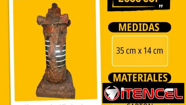 Se vende lámpara artesanal 2800 cup