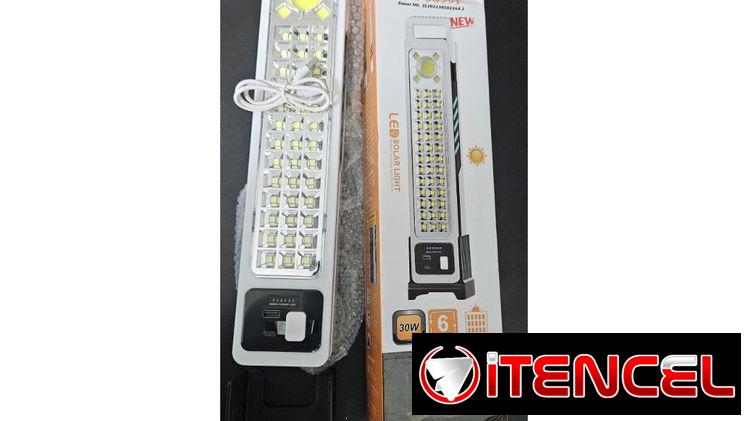 ❕𝑳𝒂𝒎𝒑𝒂𝒓𝒂 𝑮𝒓𝒂𝒏𝒅𝒆 𝙍𝙚𝙘𝙖𝙧𝙜𝙖𝙗𝙡𝙚 y 𝐒𝐨𝐥𝐚𝐫 de Led 𝐒𝐮𝐩𝐞𝐫 𝐋𝐮𝐳 Nueva En Su CAja 18𝗨𝗦𝗗