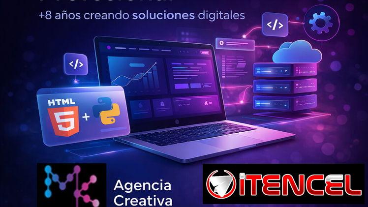 Desarrollo Web Profesional | Sistemas escalables | +8 años creando soluciones digitales