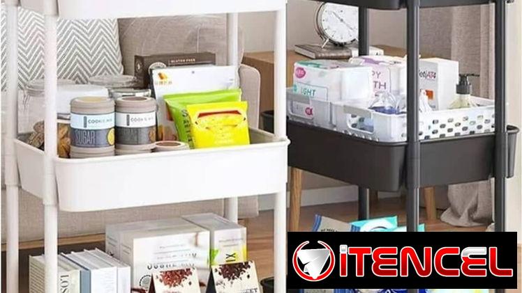 Organizadores de 4 niveles plásticos Multifuncional. (uhb)