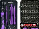 Juego de destornilladores 115 piezas para reparaciones electrónicas