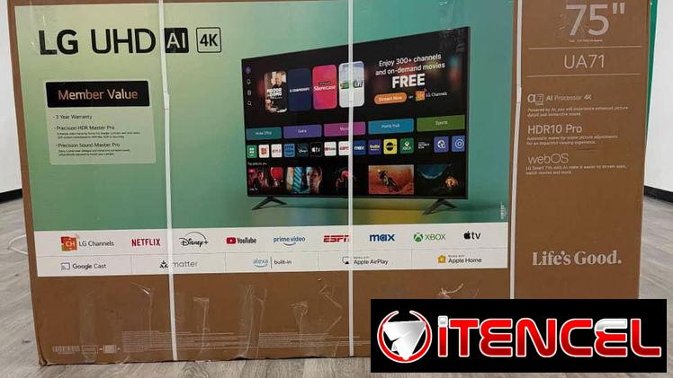 Tv LG de 75pulgadas