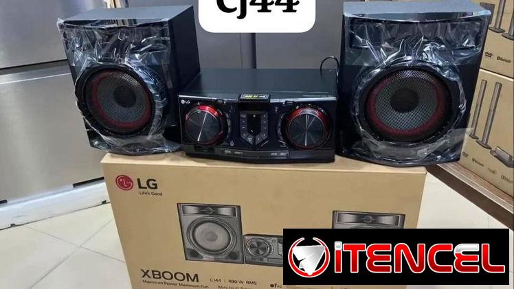 LG XBOOM CJ44…-480W de potencia, Bluetooth, puerto usb,  Precio:💲240usd