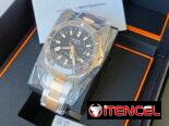 🇨🇭  ¡ estreno ! 🇨🇭 mido ocean star gmt automático swiss made plateado con detalles dorado