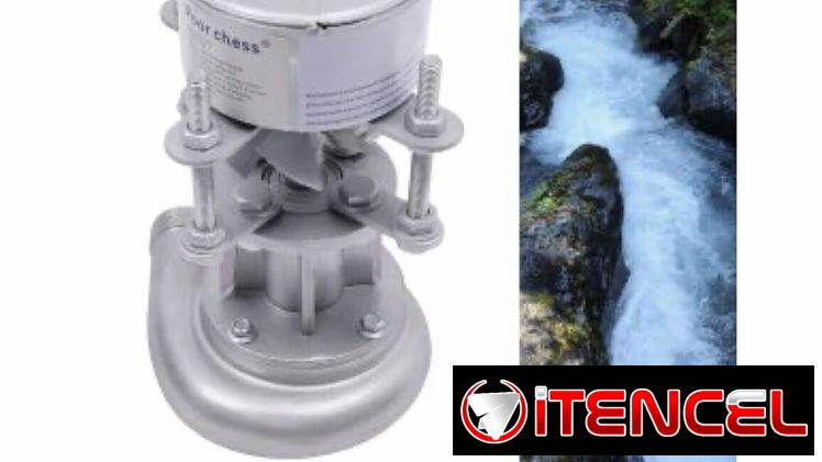 HIDROGENERADOR/ MINI CENTRAL HIDROELÉCTRICA PORTÁTIL PARA USO EN SU HOGAR 0.5gal/s – ENERGÍA GRATIS