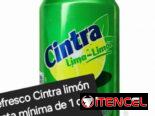 Refresco Cintra NARANJA y LIMÓN 330ml