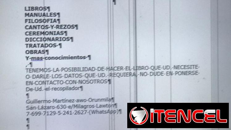 si está interesado en conocer religión afrocubana (IFA, Osha, Palo, Osain, Espiritismo Abakua, póngase en contacto