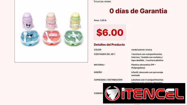 Set con cuchara plástica incluida pro hoy mismo pro hoy mismo ya pro VPT#-0187